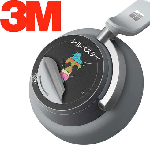 Looney Tunes Sylvester the Cat Sliced Juxtapose Surface Headphones Skin