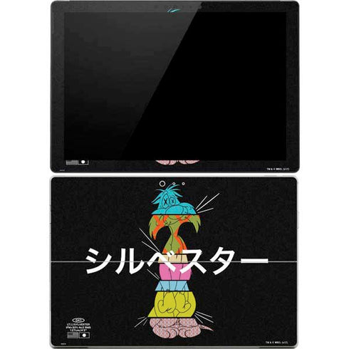 Looney Tunes Sylvester the Cat Sliced Juxtapose Surface Pro 4 Skin