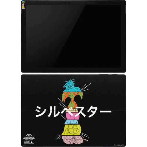 Looney Tunes Sylvester the Cat Sliced Juxtapose Surface Pro 6 Skin