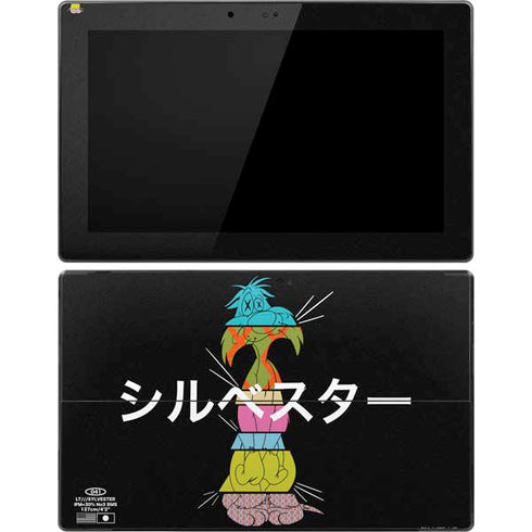 Looney Tunes Sylvester the Cat Sliced Juxtapose Surface Pro Tablet Skin