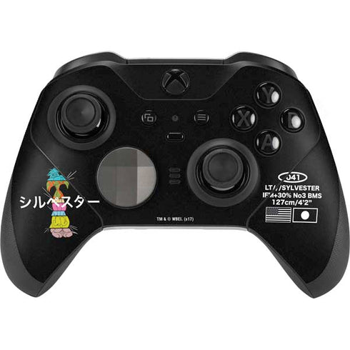 Looney Tunes Sylvester the Cat Sliced Juxtapose Xbox Elite Wireless Controller Series 2 Skin