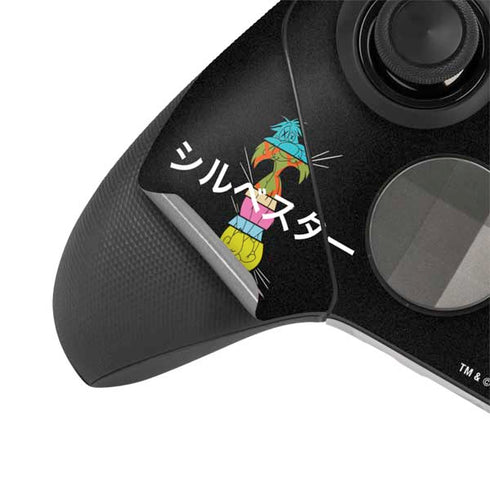 Looney Tunes Sylvester the Cat Sliced Juxtapose Xbox Elite Wireless Controller Series 2 Skin