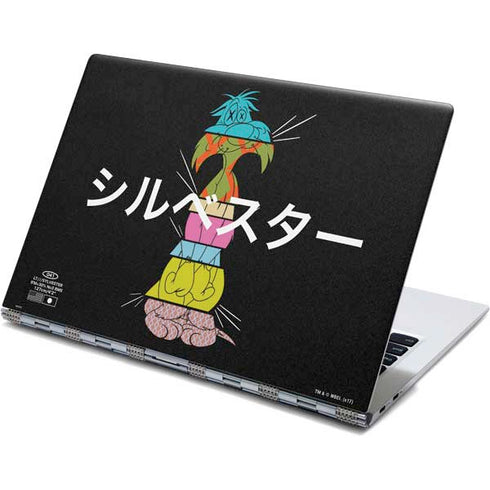 Looney Tunes Sylvester the Cat Sliced Juxtapose Yoga 910 2-in-1 14in Touch-Screen Skin