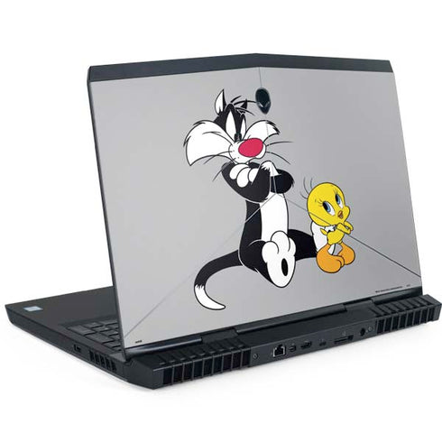 Looney Tunes Sylvester Tweety Bird Crossed Arms Dell Alienware Skin