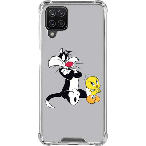 Looney Tunes Sylvester Tweety Bird Crossed Arms Galaxy Cases