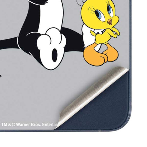 Looney Tunes Sylvester Tweety Bird Crossed Arms Galaxy A35 5G Skin