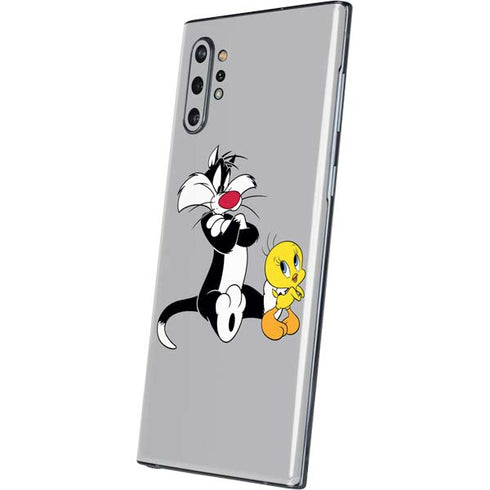 Looney Tunes Sylvester Tweety Bird Crossed Arms Galaxy Note 10 Plus Skin