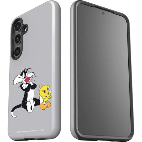 Looney Tunes Sylvester Tweety Bird Crossed Arms Galaxy S25 Impact Case