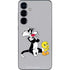 Looney Tunes Sylvester Tweety Bird Crossed Arms Galaxy S25 Plus Skin
