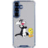 Looney Tunes Sylvester Tweety Bird Crossed Arms Galaxy S25 FE Clear Case