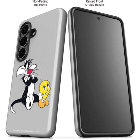 Looney Tunes Sylvester Tweety Bird Crossed Arms Galaxy S26 Impact Case
