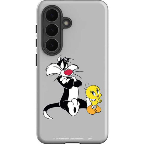 Looney Tunes Sylvester Tweety Bird Crossed Arms Galaxy S26 Impact Case