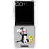 Looney Tunes Sylvester Tweety Bird Crossed Arms Galaxy Z Flip7 Clear Case