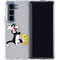 Looney Tunes Sylvester Tweety Bird Crossed Arms Galaxy Z Fold5 5G Clear Case