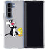 Looney Tunes Sylvester Tweety Bird Crossed Arms Galaxy Z Fold5 5G Clear Case