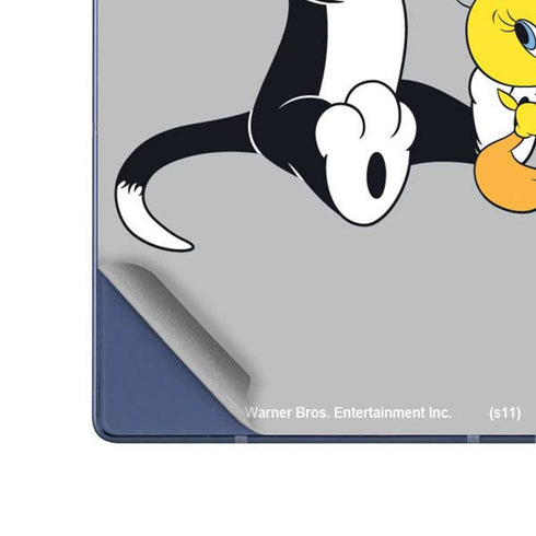 Looney Tunes Sylvester Tweety Bird Crossed Arms Galaxy Z Fold6 Skin