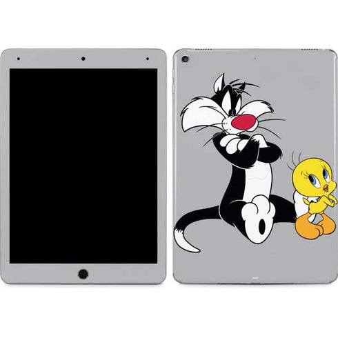 Looney Tunes Sylvester Tweety Bird Crossed Arms iPad Skins