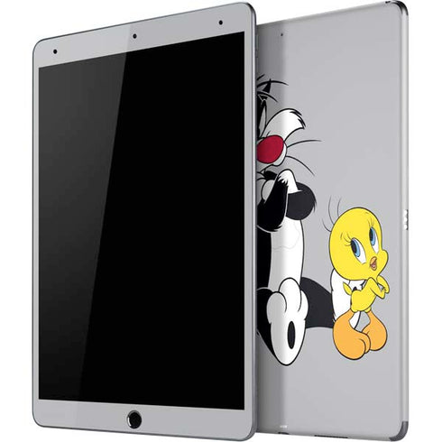 Looney Tunes Sylvester Tweety Bird Crossed Arms iPad Skins
