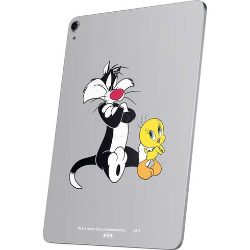 Looney Tunes Sylvester Tweety Bird Crossed Arms Apple iPad Air Skin