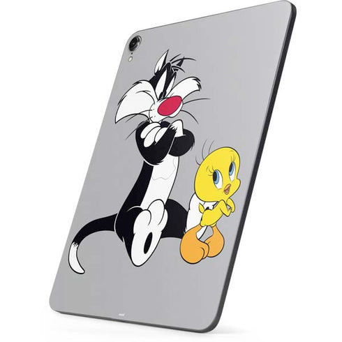 Looney Tunes Sylvester Tweety Bird Crossed Arms Apple iPad Pro Skin