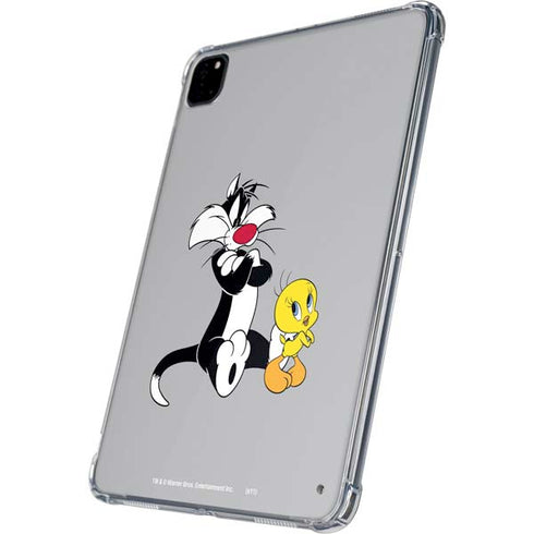 Looney Tunes Sylvester Tweety Bird Crossed Arms iPad Pro 11in (2024) Clear Case