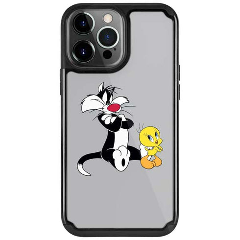 Looney Tunes Sylvester Tweety Bird Crossed Arms iPhone Cases