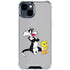 Looney Tunes Sylvester Tweety Bird Crossed Arms iPhone 15 Clear Case