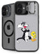 Looney Tunes Sylvester Tweety Bird Crossed Arms iPhone 16 Kickstand Case