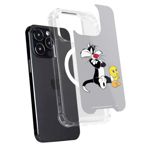Looney Tunes Sylvester Tweety Bird Crossed Arms iPhone 16 Pro Max MagSafe Case