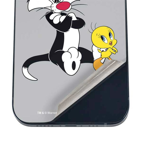 Looney Tunes Sylvester Tweety Bird Crossed Arms iPhone 16 Skin