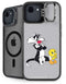 Looney Tunes Sylvester Tweety Bird Crossed Arms iPhone 16e Kickstand Case