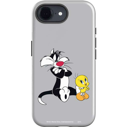 Looney Tunes Sylvester Tweety Bird Crossed Arms iPhone 16e Impact Case