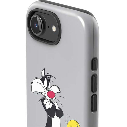 Looney Tunes Sylvester Tweety Bird Crossed Arms iPhone 16e Impact Case
