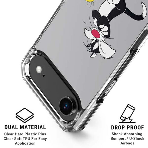 Looney Tunes Sylvester Tweety Bird Crossed Arms iPhone 17 Air MagSafe Case