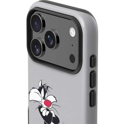 Looney Tunes Sylvester Tweety Bird Crossed Arms iPhone 17 Pro Impact Case