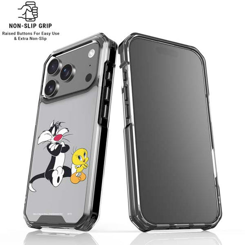 Looney Tunes Sylvester Tweety Bird Crossed Arms iPhone 17 Pro MagSafe Case