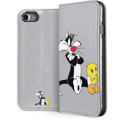 Looney Tunes Sylvester Tweety Bird Crossed Arms iPhone 7 Folio Case