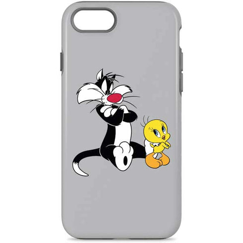 Looney Tunes Sylvester Tweety Bird Crossed Arms iPhone Cases