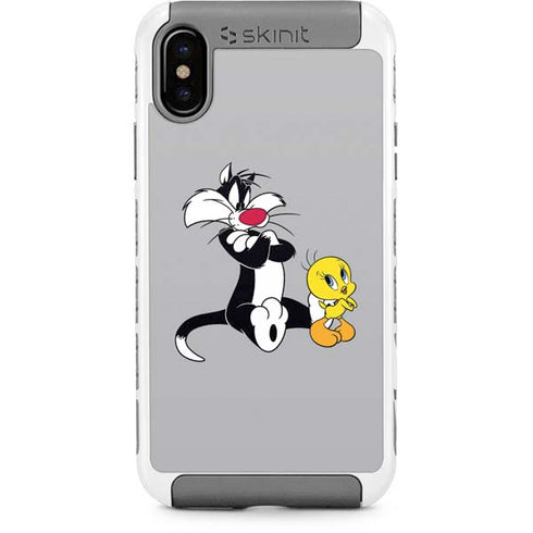 Looney Tunes Sylvester Tweety Bird Crossed Arms iPhone Cases