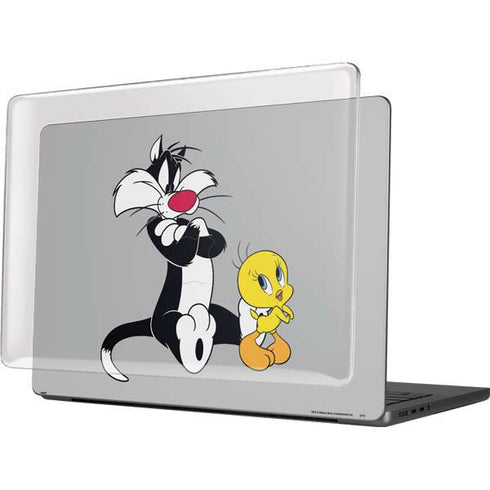 Looney Tunes Sylvester Tweety Bird Crossed Arms MacBook Pro 14in (2021-24) Case plus Skin