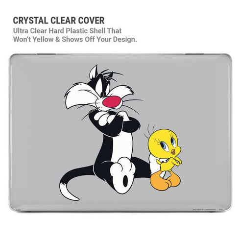 Looney Tunes Sylvester Tweety Bird Crossed Arms MacBook Pro 14in (2021-24) Case plus Skin