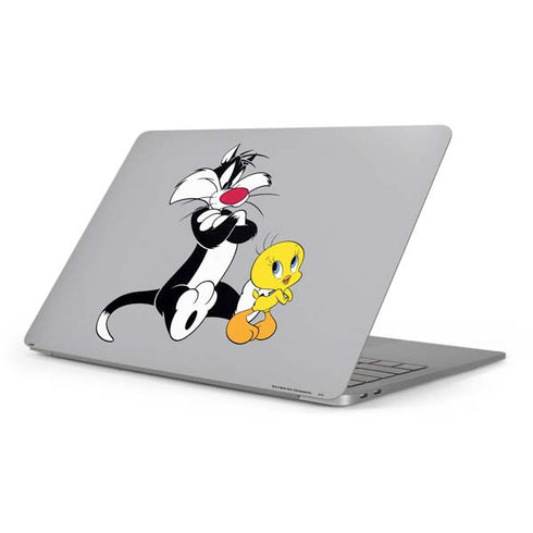Looney Tunes Sylvester Tweety Bird Crossed Arms Apple MacBook Pro 16-inch Skin