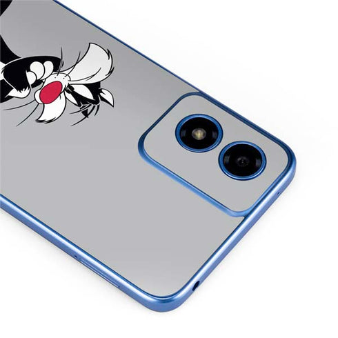 Looney Tunes Sylvester Tweety Bird Crossed Arms Moto G Play 4G (2024) Skin