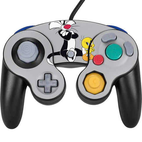 Looney Tunes Sylvester Tweety Bird Crossed Arms Nintendo Skins