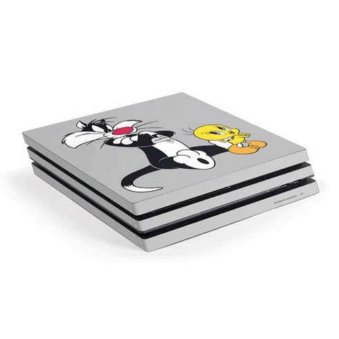 Looney Tunes Sylvester Tweety Bird Crossed Arms PlayStation PS4 Skins