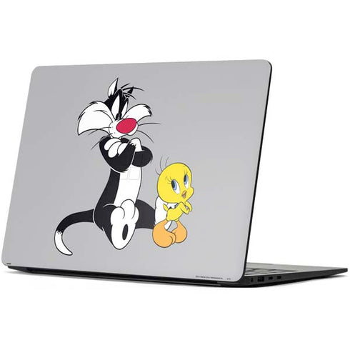 Looney Tunes Sylvester Tweety Bird Crossed Arms Surface Laptop 7 13.8in Skin