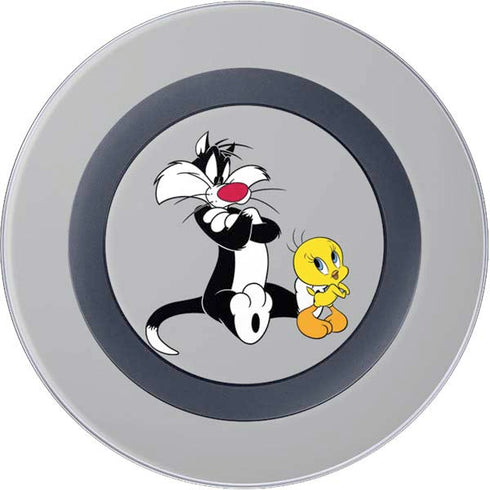 Looney Tunes Sylvester Tweety Bird Crossed Arms Wireless Charger Skin