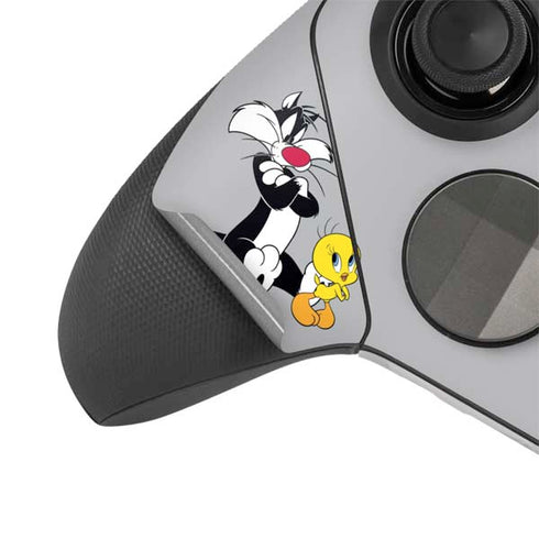Looney Tunes Sylvester Tweety Bird Crossed Arms Xbox Elite Wireless Controller Series 2 Skin