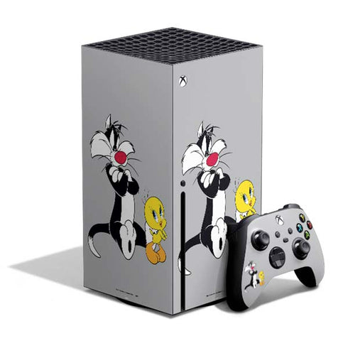 Looney Tunes Sylvester Tweety Bird Crossed Arms Xbox Series X Skins