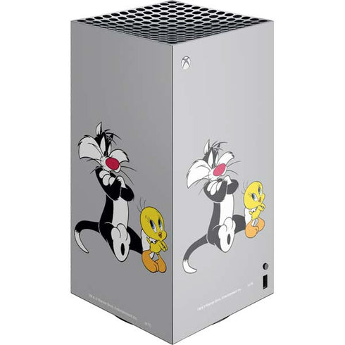 Looney Tunes Sylvester Tweety Bird Crossed Arms Xbox Series X Skins